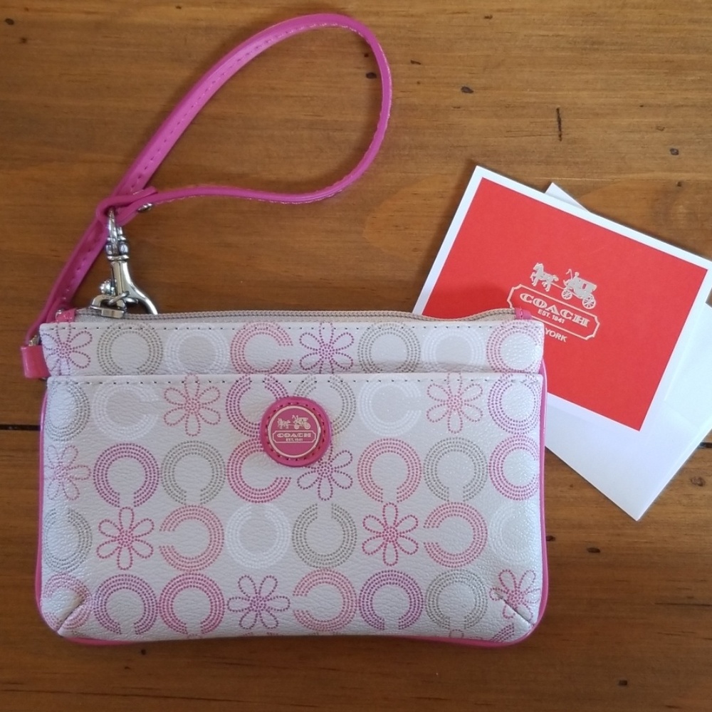 Coach wristlet